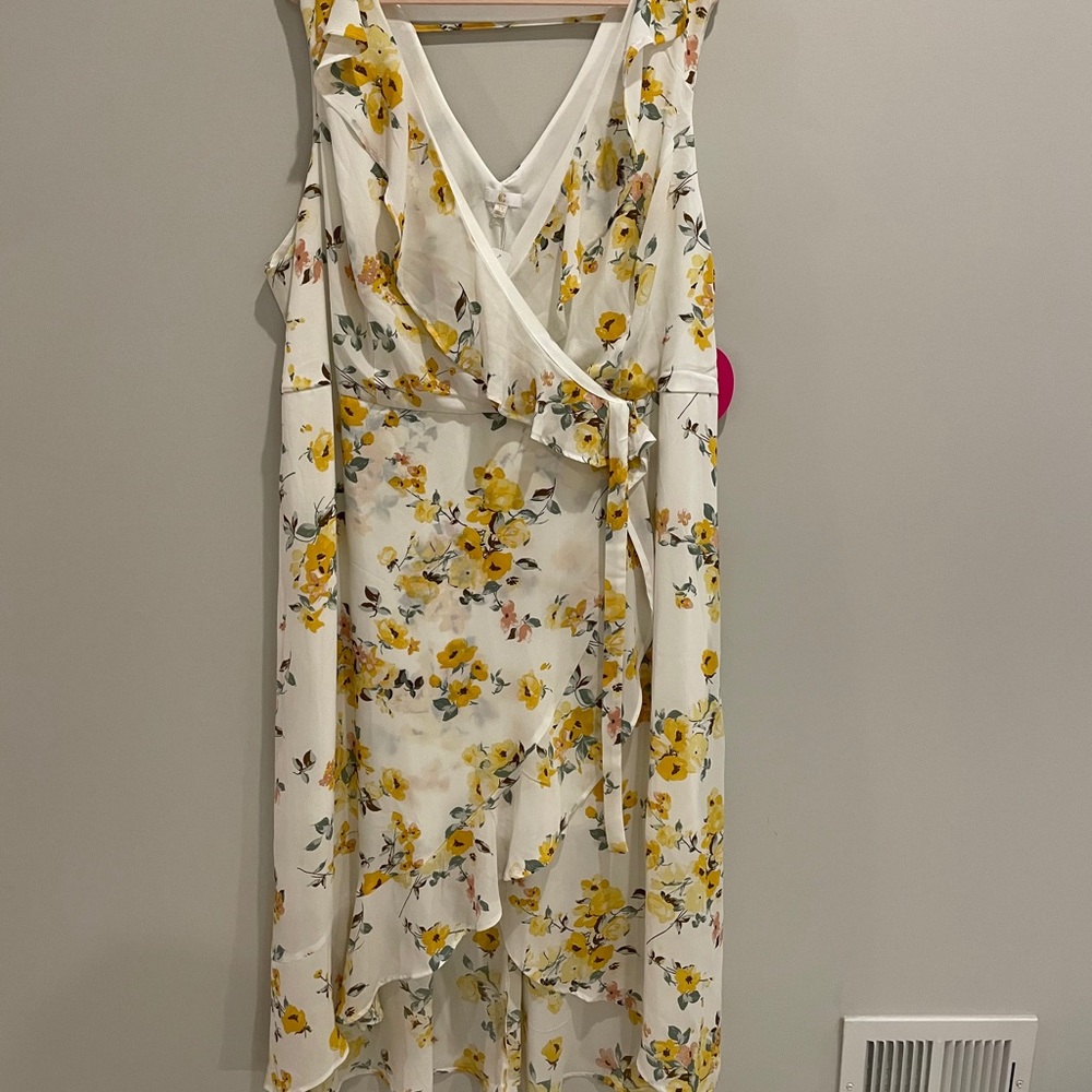Charming Charlie Floral Dress -3X